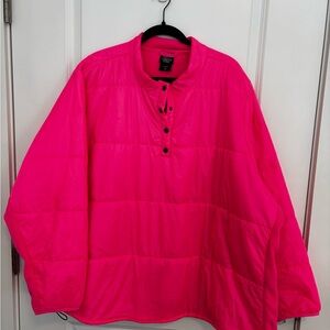 Torrid Hot Pink Fleece Pullover